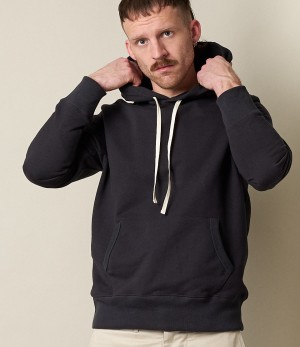 Grey Merz B. Schwanen 382 loopwheeled Men Hoodie | MERZ3072196