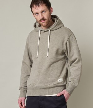 Grey Merz B. Schwanen RFHD01 Men Hoodie | MERZ4561930