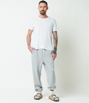 Grey Merz B. Schwanen SP06 Men Sweatpants | MERZ0381247