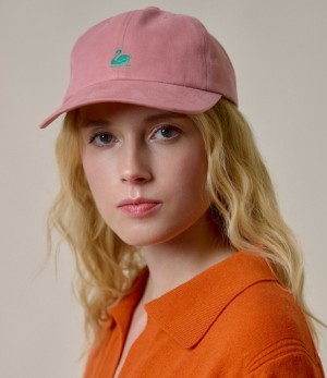 Rose Merz B. Schwanen CAP01 swan logo Women Caps | MERZ7395621