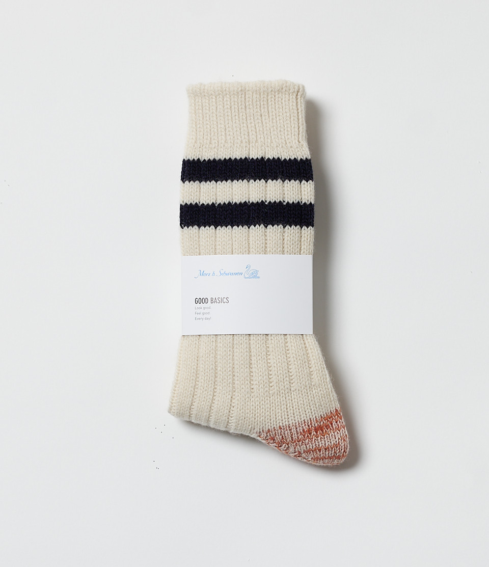 Beige Merz B. Schwanen MW75 Women Socks | MERZ2584076