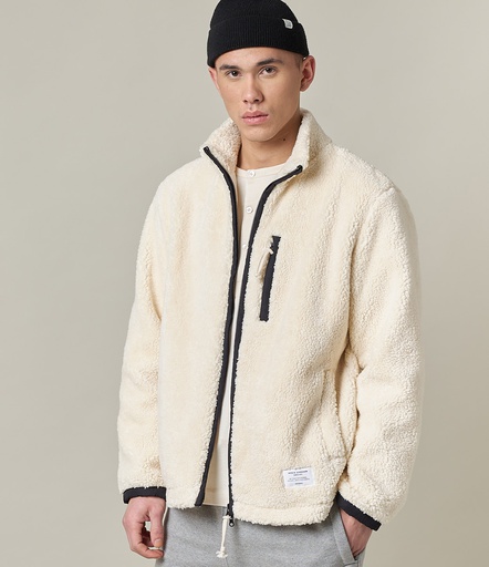 Beige Merz B. Schwanen TEDDY01 teddy Men Jackets | MERZ5809174