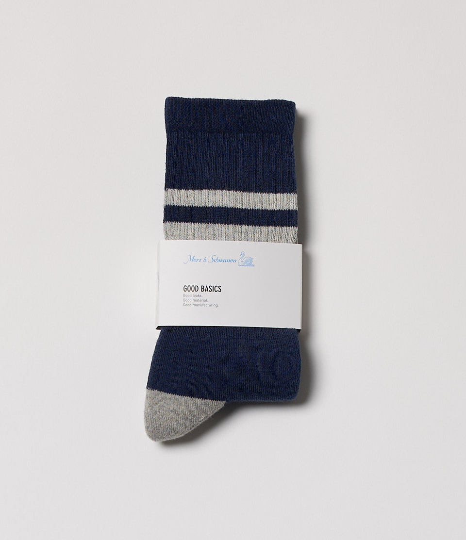 Blue Merz B. Schwanen GS06 Men Socks | MERZ8731409