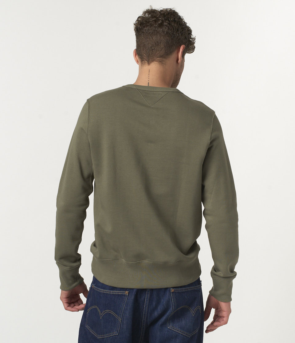 Dark Green Merz B. Schwanen 346 loopwheeled Men Sweatshirts | MERZ5094132