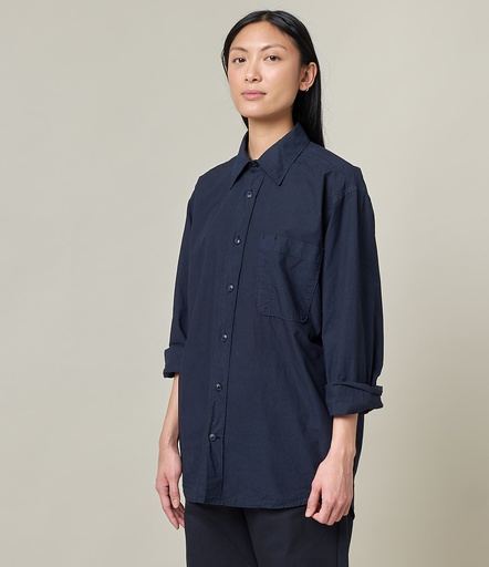 Navy Merz B. Schwanen SHIRT01 Women Shirts | MERZ2135906