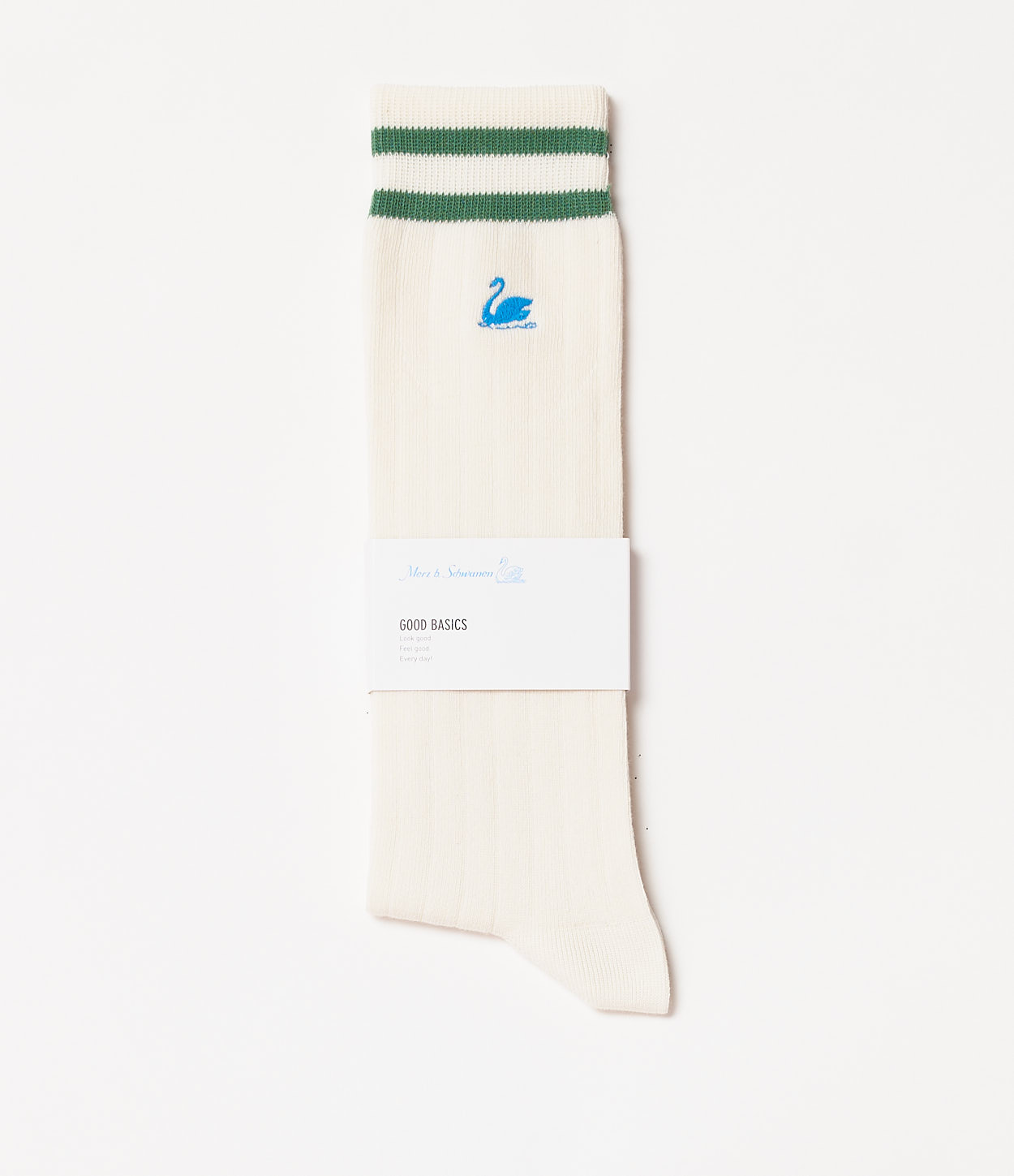 White Merz B. Schwanen GS08 cotton Men Socks | MERZ6392184