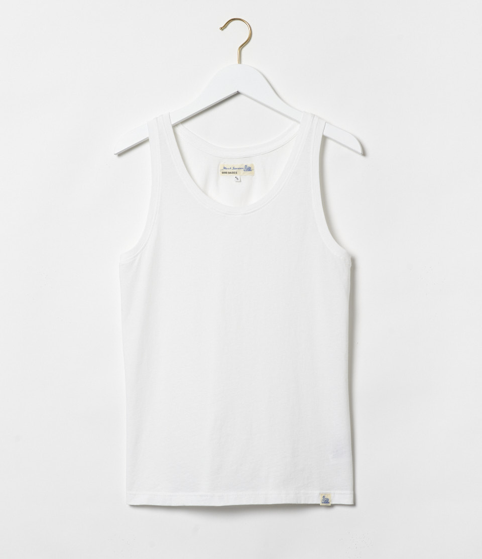 White Merz B. Schwanen WCS01 Women Tank Top | MERZ5428967