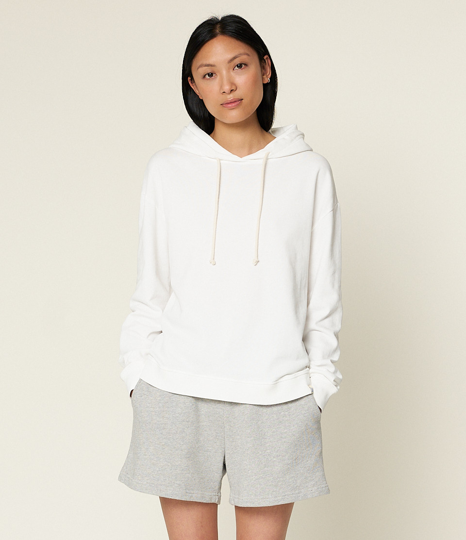 White Merz B. Schwanen WHD11 Women Hoodie | MERZ1307496